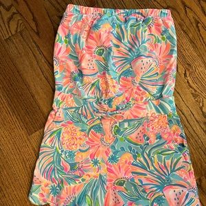 Lilly Pulitzer jace strapless romper